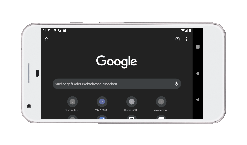 Abbildung Chrome für Android