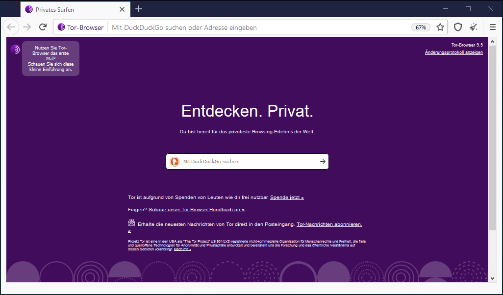 Tor Browser für Windows